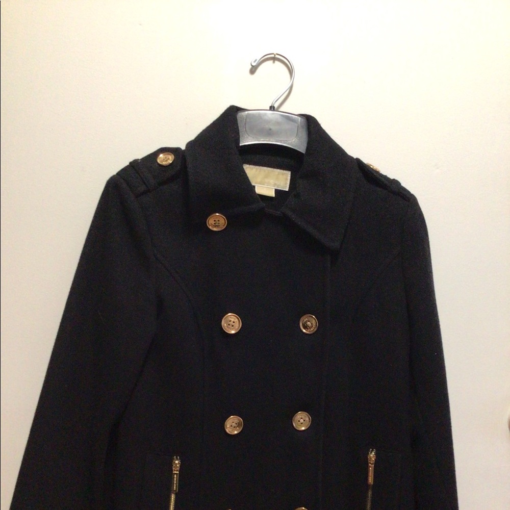 Micheal KorsDouble breasted wool jacket